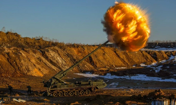 Rusia Ngebom Kota Ukraina dengan Artileri Berkekuatan Nuklir, Sebelum Gunakan Nuklir Taktis 