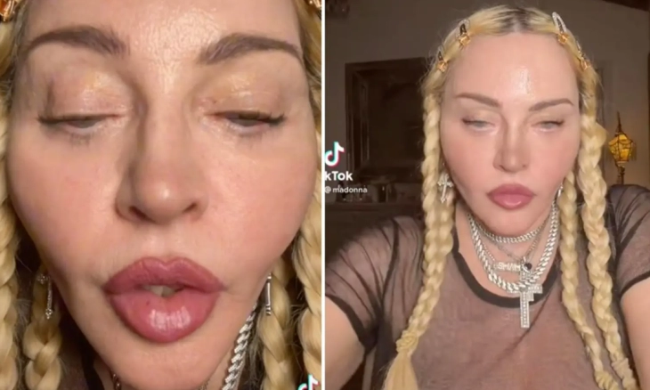 Video TikTok Madonna pra-Grammy 2022, Bikin Geram Penggemar 