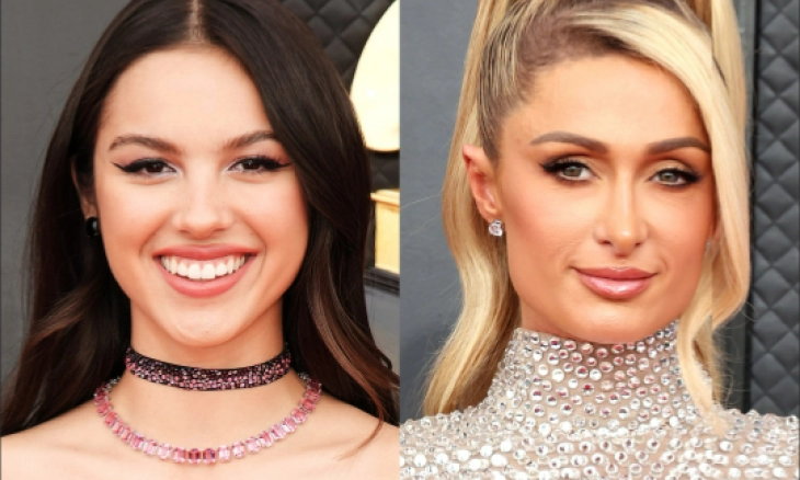 Paris Hilton Rayakan Pesta Kemenangan Olivia Rodrigo di Grammy dengan Stars Are Blind 