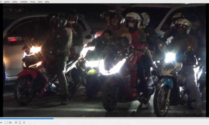 Mudik, Sejumlah Pemotor Nekat Membawa Anak Kecil