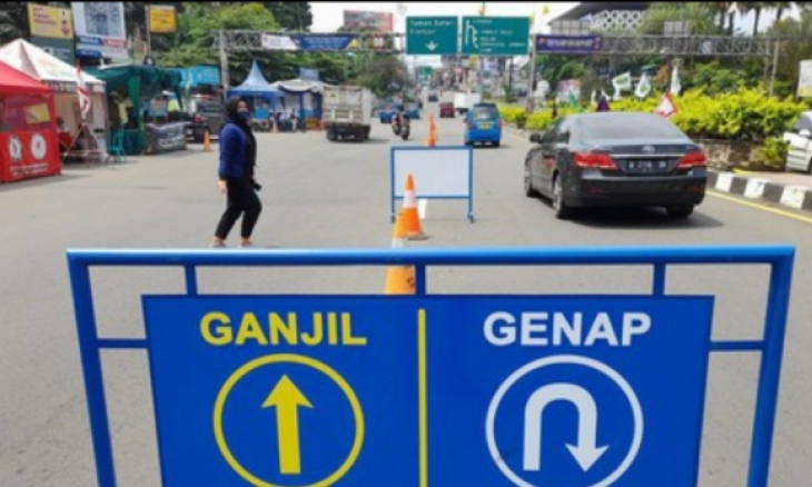 Puncak Bogor Berlaku Ganjil Genap Berlaku Pukul 14.00 WIB Siang Ini