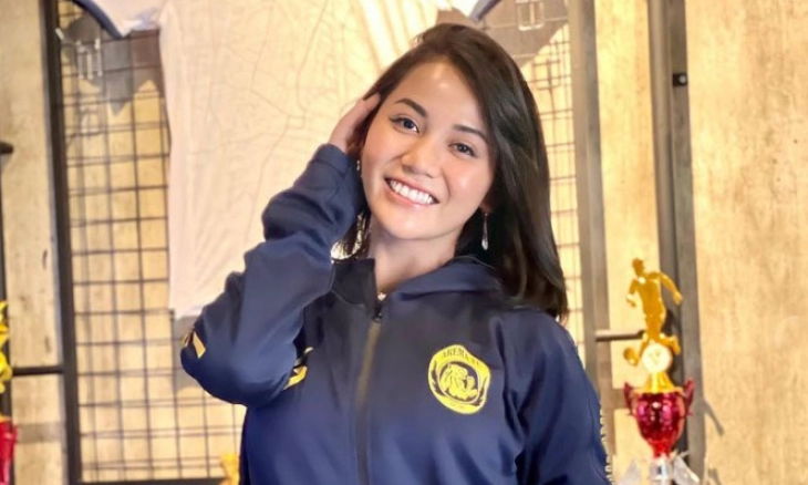 Shafira, Bek Arema FC Tampil Seksi Bagaikan Super Model