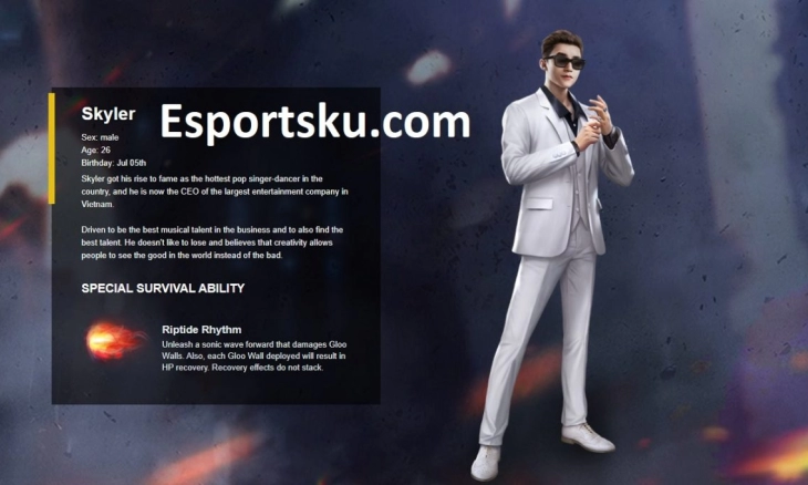 5 Karakter Terbaik untuk Dicombo dengan Skyler Di Free Fire OB34