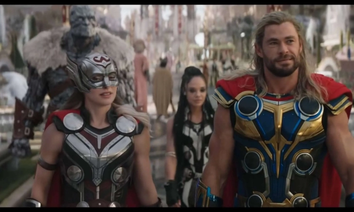 Film Thor: Love and Thunder Puncaki Box Office Korea Selatan