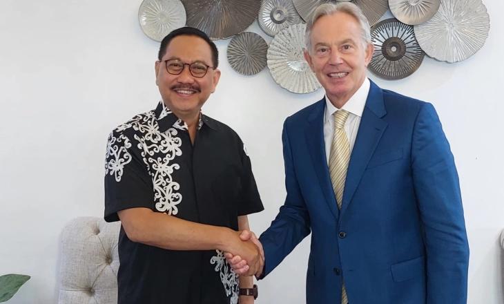 Tony Blair Tegaskan Komitmen Bantu Pembangunan Ibu Kota Nusantara