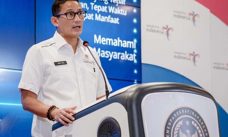 Menparekraf: Libur Lebaran Berdampak pada Kebangkitan Positif Sektor Parekraf