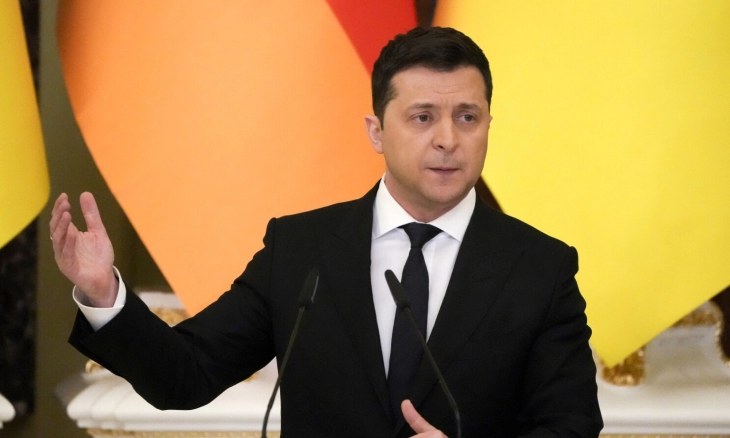 Tweet Kebebasan Presiden Ukraina Volodymyr Zelensky dalam Satu Kata Viral