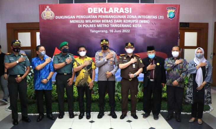 Siap Bersinergi, Pemkot Tangerang Dukung Zona Integritas WBK dan WBBM
