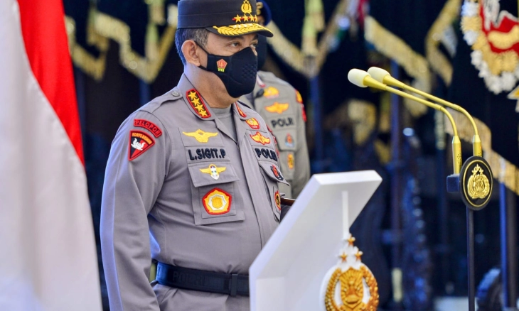 Kapolri Naikkan Pangkat Enam Pati 