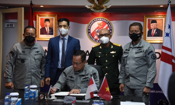 Bakamla RI-Vietnam Coast Guard Jalin Kerja Sama Keamanan dan Keselamatan Maritim