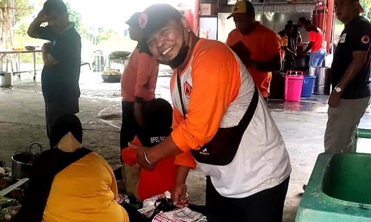 BPBD Provinsi Papua Dirikan Posko dan Dapur Umum di Jayapura