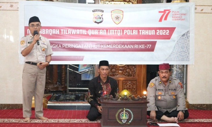 Polda Papua Adakan Lomba MTQ Dalam Rangka HUT Kemerdekan RI ke-77