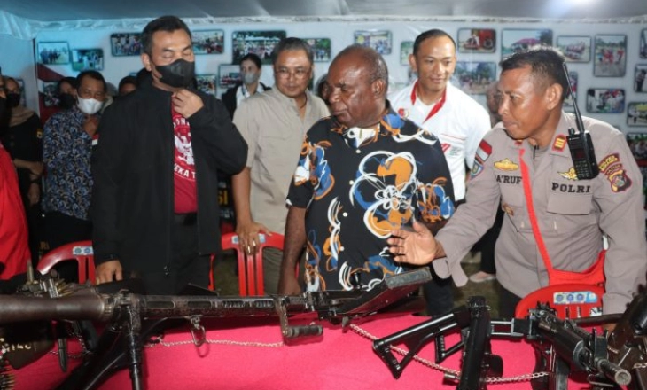 Pameran Budaya Meriahkan Hari Kemerdekaan RI ke-77 di Monumen Kapsul Waktu, Merauke