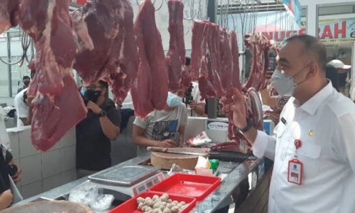 Pemkab Tangerang Pastikan Stok Daging Sapi Aman