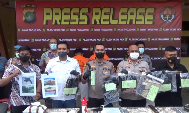 Dua Pelaku Begal yang Bacok Korbannya Hingga Tewas Akhirnya Ditangkap Polisi