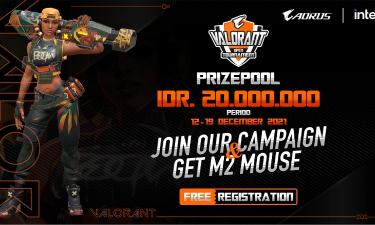 Tutup Tahun, AORUS Gelar Valorant Open Tournamen dengan Gratis 