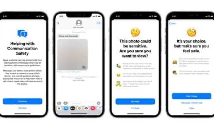 Apple Luncurkan Fitur Pesan Mengaburkan Foto Telanjang