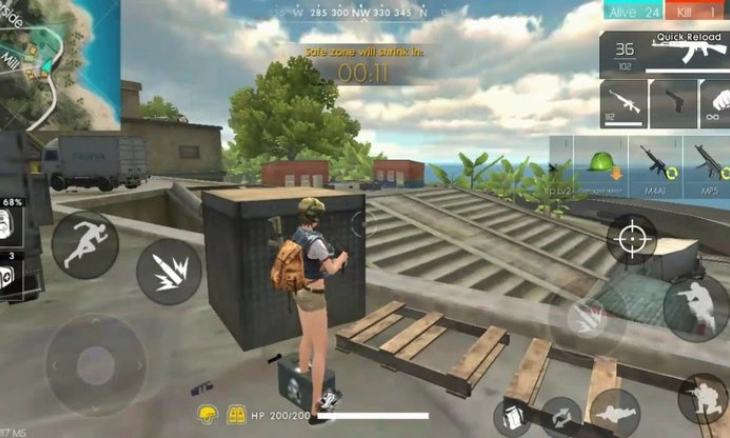 Tips Bertahan Hidup Lebih Lama di Ranked Battle Royale Free Fire 