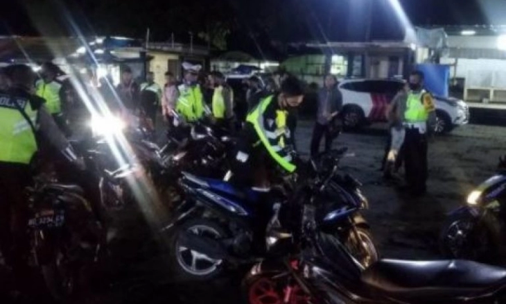 Puluhan Remaja Diamankan Diduga Hendak Balap Liar