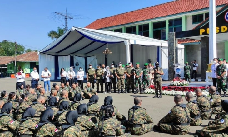 Ikuti Pelatihan Bela Negara Sebelum Bangun Teknologi Informasi di Wilayah 3T 
