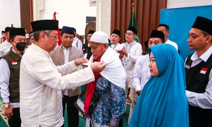 Walikota Benyamin Lepas Keberangkatan 389 Jemaah Haji Asal Tangsel