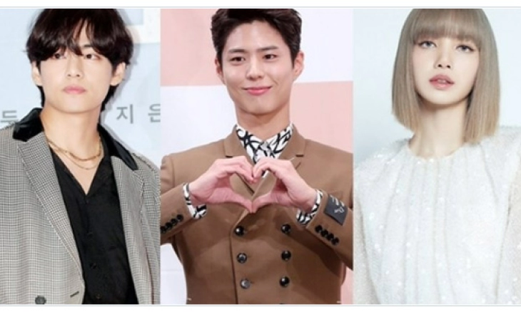 V BTS, Lisa BLACKPINK Berangkat ke Fashion Show Celine Bareng Park Bogum