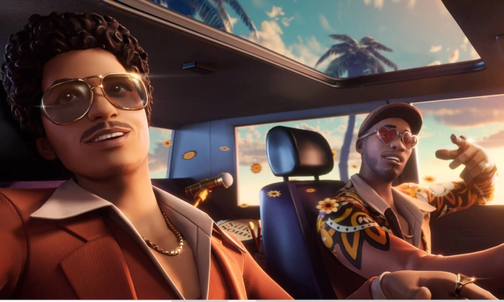 Bruno Mars dan Anderson .Paak bergabung dengan Fortnite Icon Series