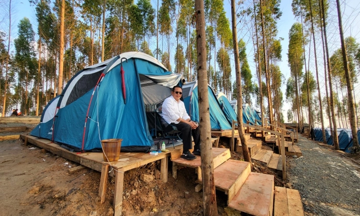 Inilah ‘Fasilitas’ yang Didapat Saat Berkemah di Titik Nol IKN Nusantara 