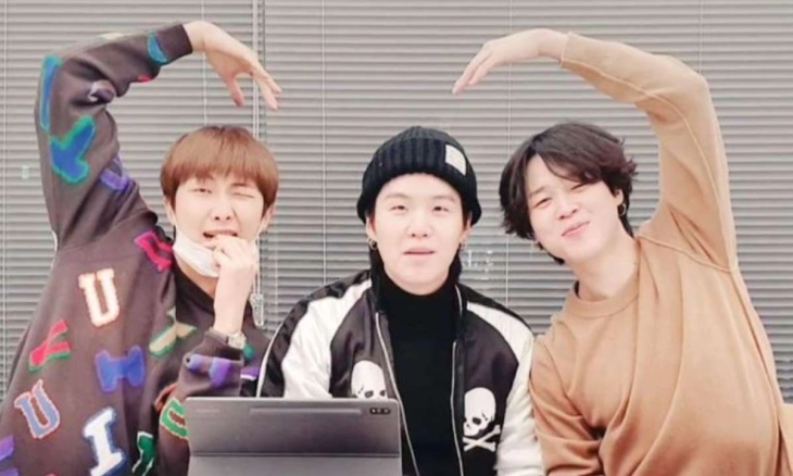 BTS ARMY Heboh Saat RM, Suga, dan Jimin Melakukan Siaran Langsung