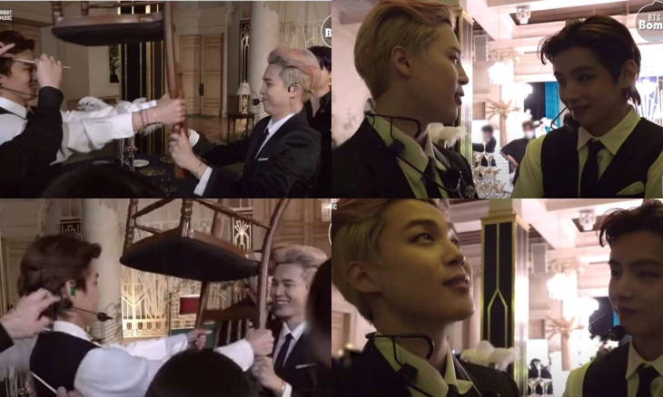 Reaksi ARMY BTS Saat Jimin dan V Sedang Berolahraga Sebelum Syuting 