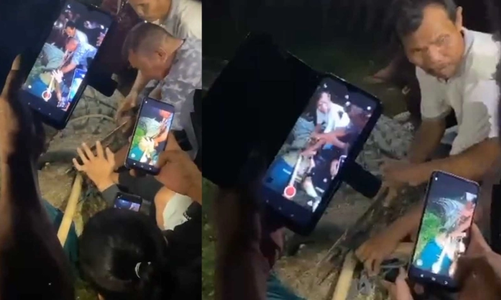 Buaya Berkalung Ban Akhirnya Bebas dari Penderitaan