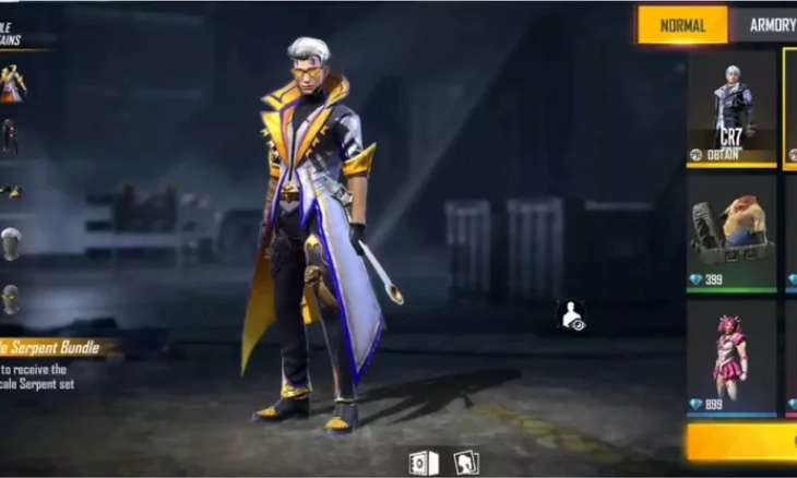 Free Fire Freeze Over Event Menampilkan Bundel Ular Sunscale Baru