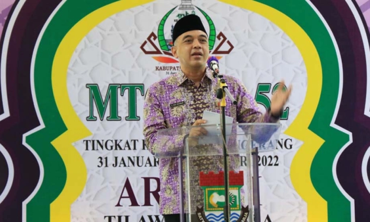 Bupati Zaki Buka MTQ Ke-52 Tingkat Kabupaten Tangerang