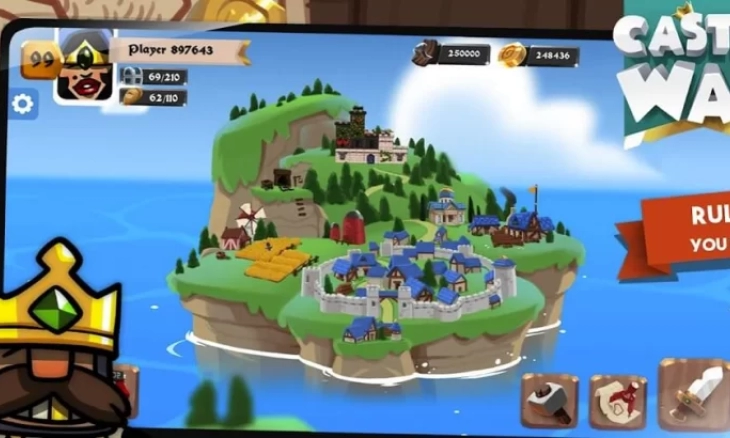 Castle War, Permainan Berbasis Strategi yang akan Rilis di Android dan iOS