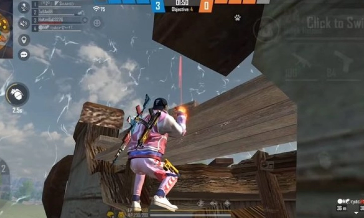 Begini Pemain Pro Menggunakan Granat di Free Fire 