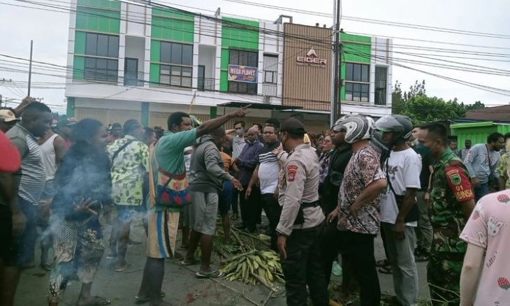 Polda Papua Barat Redam Rusuh Warga Manokwari Proses Pengunggah  Berbau Rasis Suku Arfak
