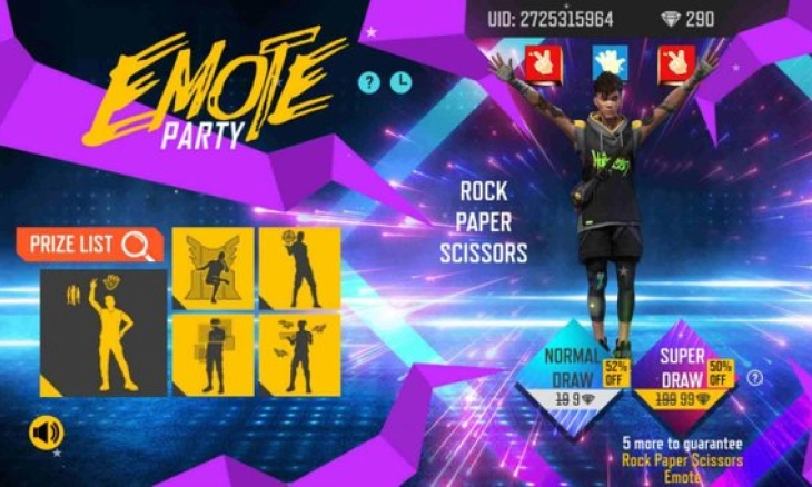 Begini Cara Dapatkan Emote The Rock Paper Scissors , Mau?