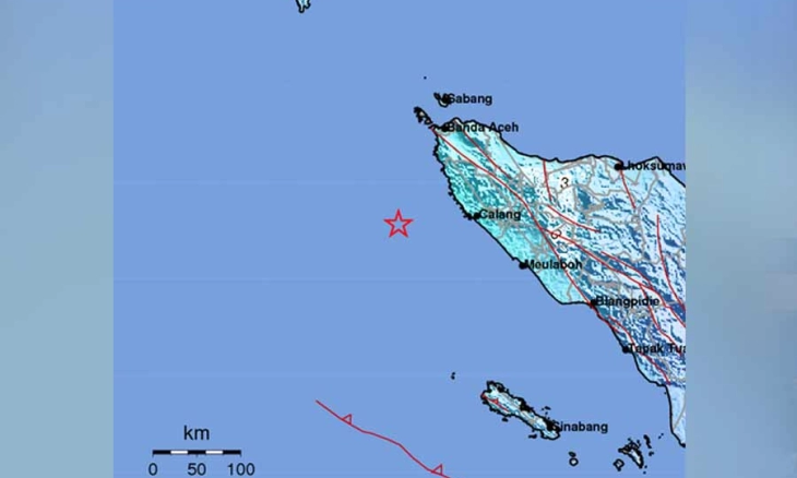 Gempa M 5,6 di Aceh Jaya Akibat Aktivitas Subduksi Lempeng