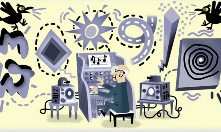 Google Doodle Rayakan HUT Fisikawan dan Komposer Oskar Sala