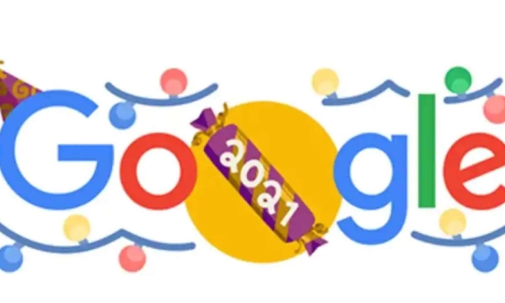 Sambut Tahun Baru 2022 Google Rilis Doodle Meriah dengan Tampilan Pesta