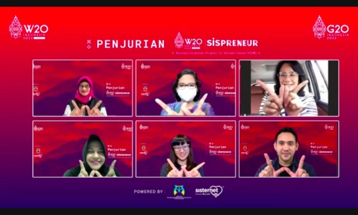 Wujudkan Perempuan Wirausaha yang Tangguh Melalui Program W20 Sispreneur