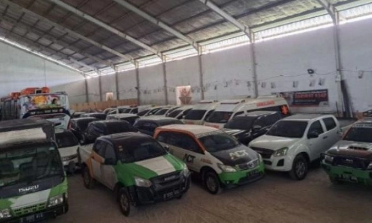 Inilah 54 Kendaraan Operasional ACT yang Disita Bareskrim Polri