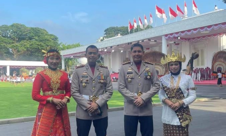 Polwan Polda Sultra Terpilih Menjadi MC  Perayaan HUT ke-77 RI di Istana Merdeka