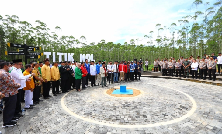 Pemuda, Mahasiswa dan Buruh Berikrar Komitmen  Kawal Sampai Tuntas Pembangunan IKN