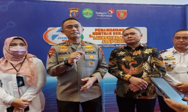 Cegah Karhutla, Polda Kaltim Launching Aplikasi ASAP Digital