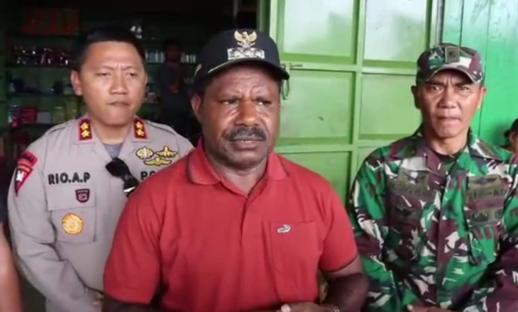 Kota Kenyam dan Sekitarnya di Kabupaten Nduga Papua Kibarkan Merah Putih Rayakan Kemerdekaan RI