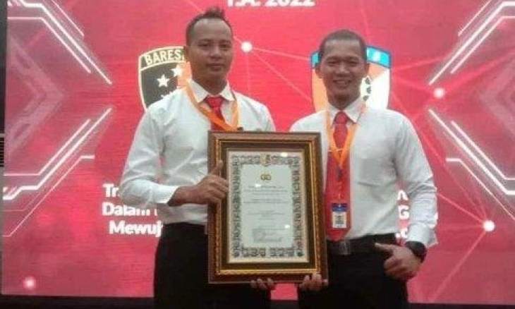 Bantu Ungkap Kasus Menggunakan Sidik Jari, Polres Bangka Raih Penghargaan dari Bareskrim