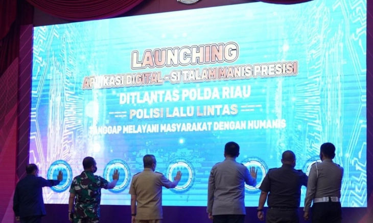 Polda Riau Miliki Aplikasi "Si Talam Manis Presisi"