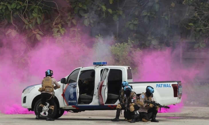 Kesiapan Pasukan FPU 4 Minusca ke Republik Afrika Tengah oleh PBB