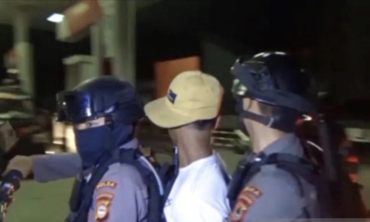 Tim Thunder Presisi Samapta Polda Sulawesi Selatan Tangkap Geng Motor